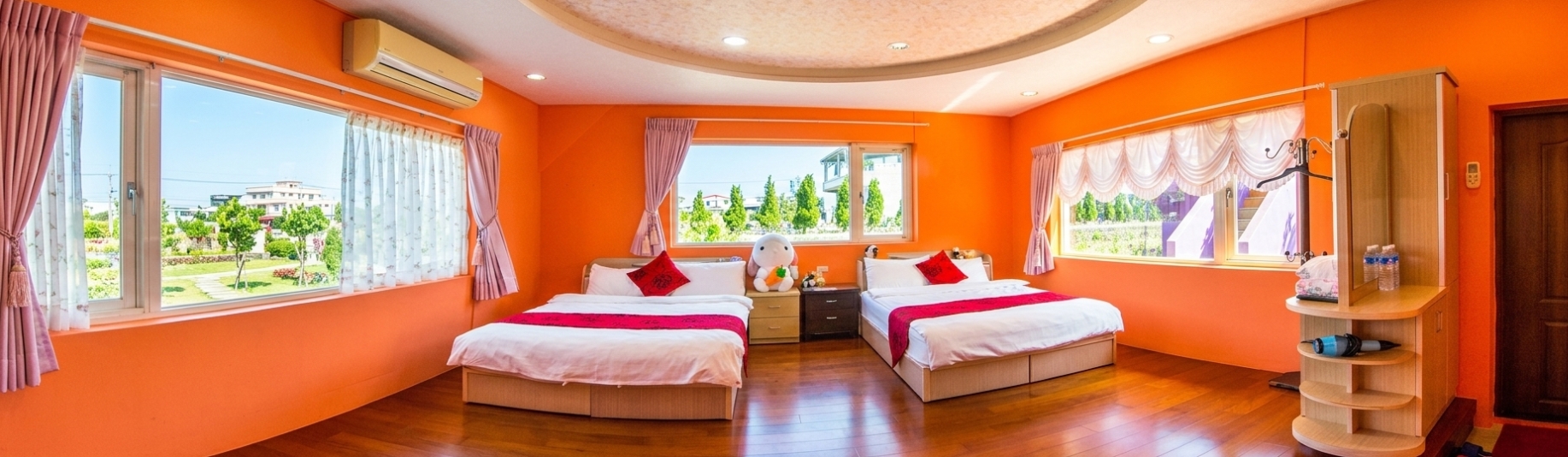 芯怡民宿-四人景觀房